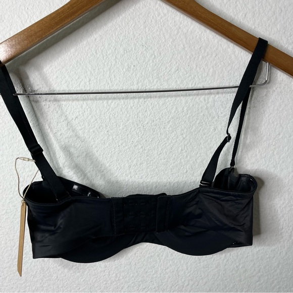 NWOT Skims Smoothing Intimates Smoothing Strapless Bra Onyx Womens Size 34D - Picture 3 of 4